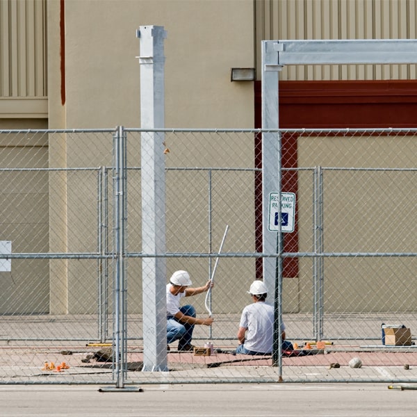 how long can i rent the temporary fence for my work site or event in Stevenson Ranch CA